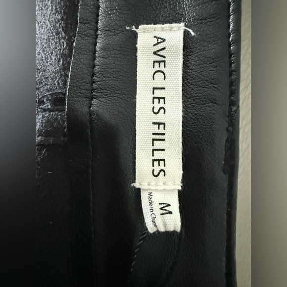 ✨Host pick✨Avec Les Filles fantastic Black Wide Leg Pants - Picture 3 of 9